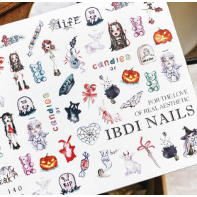 IBDI NAILS COLORFUL 140
