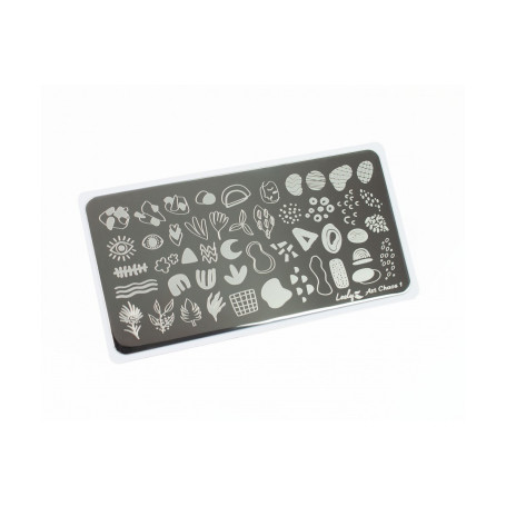 Schablone Art Chaos 1 Lesly