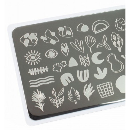 Schablone Art Chaos 1 Lesly