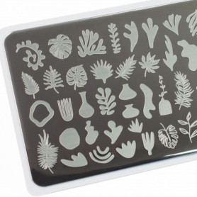 Schablone Art Chaos 2 Lesly