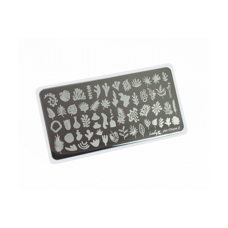 Schablone Art Chaos 2 Lesly-ALLE SCHABLONEN-Double Beauty Shop