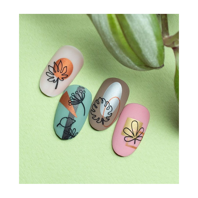 Schablone Botanical 1 Lesly-ALLE SCHABLONEN-Double Beauty Shop