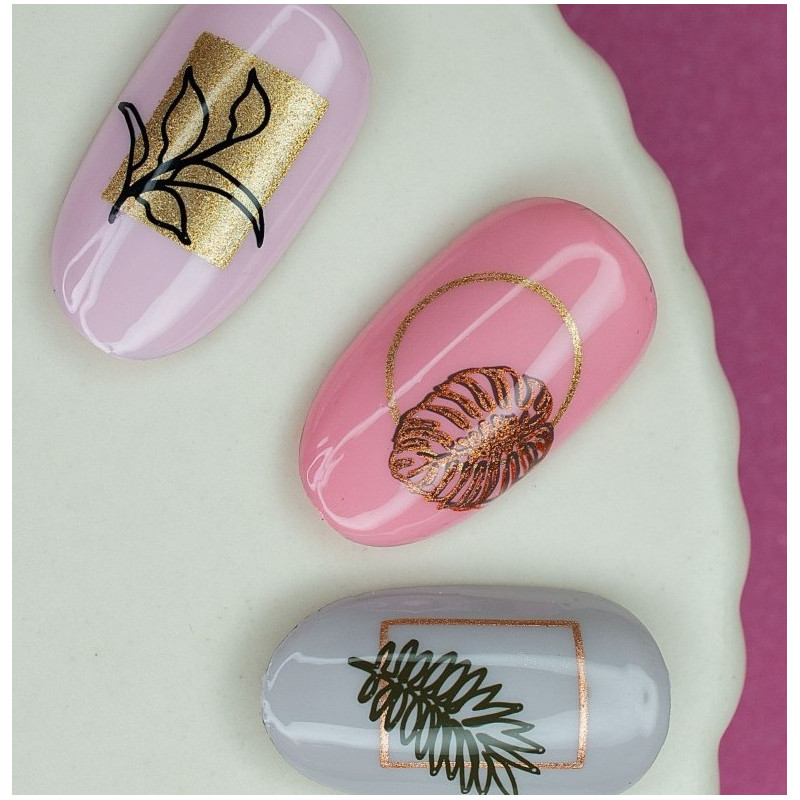 Schablone Botanical 1 Lesly-ALLE SCHABLONEN-Double Beauty Shop