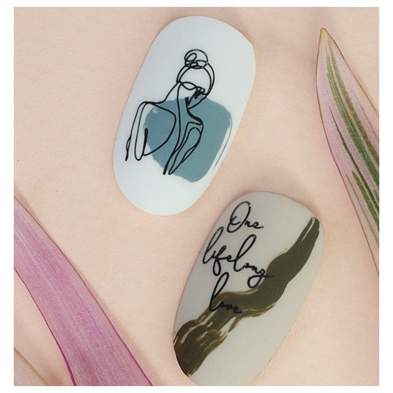 Schablone Naked Lesly-ALLE SCHABLONEN-Double Beauty Shop