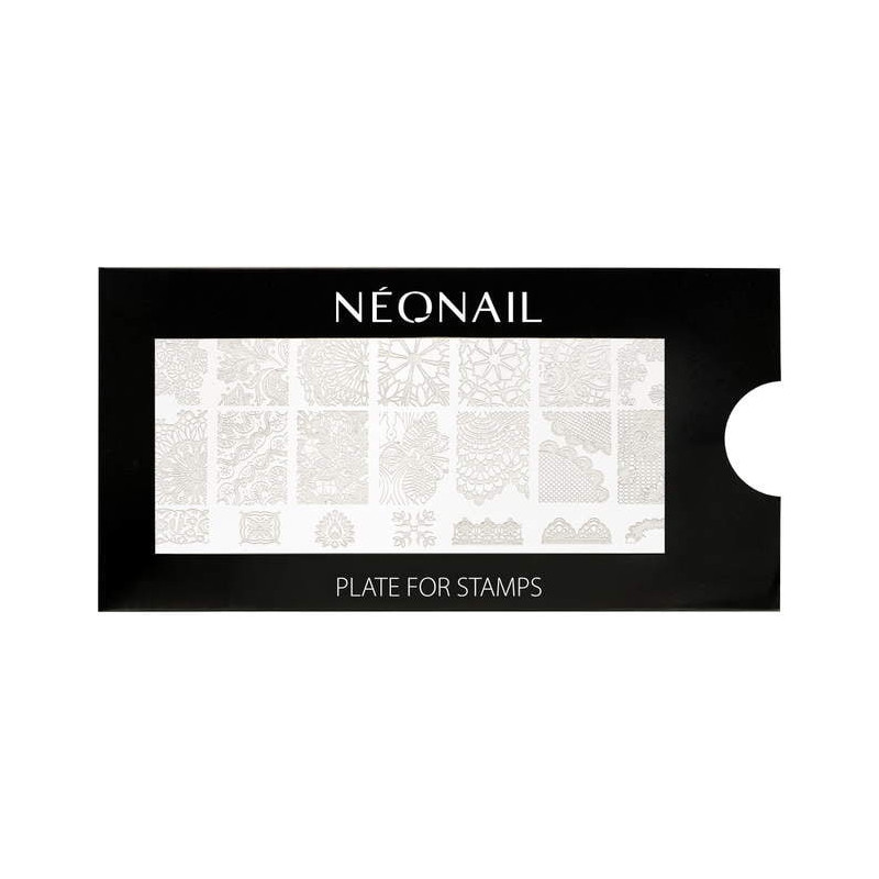Stamping Schablone 10 Neonail-ALLE SCHABLONEN-Double Beauty Shop
