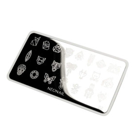 Stamping Schablone 02 Neonail 2