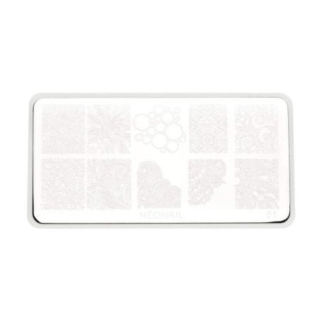 Stamping Schablone 01 Neonail