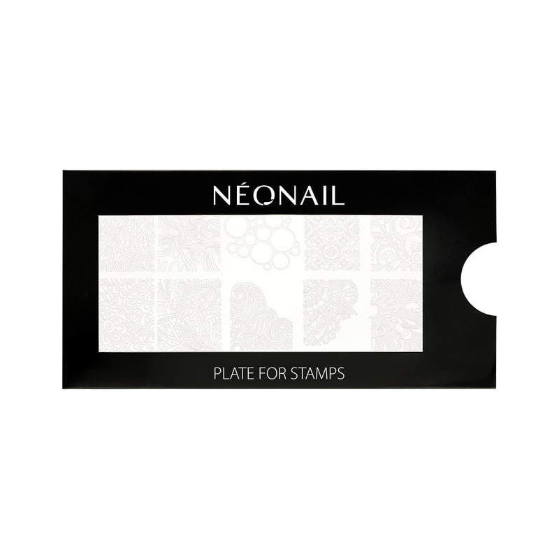 Stamping Schablone 01 Neonail-ALLE SCHABLONEN-Double Beauty Shop