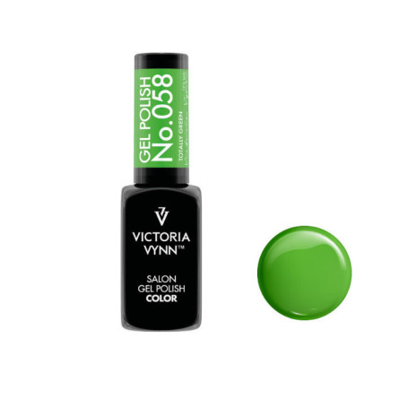 058 Totally Green Gel polish 8ml VICTORIA VYNN