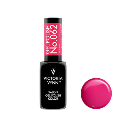 062 Hot Pink Gel polish 8ml VICTORIA VYNN
