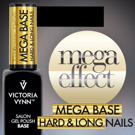 CLEAR — Mega Base (Rubber Base coat)  8-15 ml VICTORIA VYNN