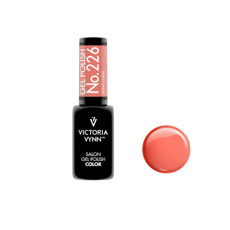 226 Living Coral Gel polish 8ml VICTORIA VYNN-Online-Shop-Double Beauty Shop