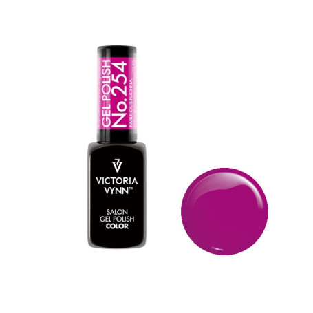 254 Fabulous Fuchsia Gel polish 8ml VICTORIA VYNN