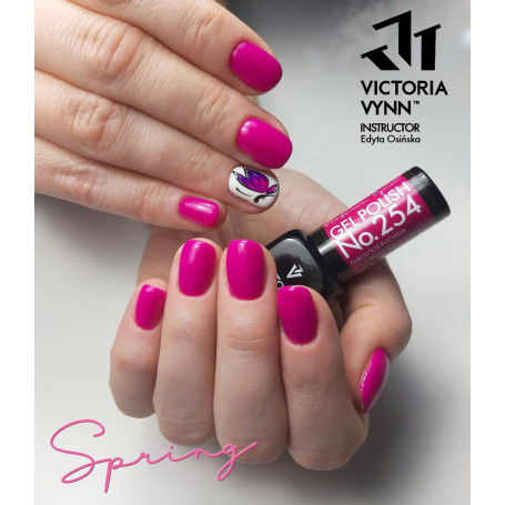 254 Fabulous Fuchsia Gel polish 8ml VICTORIA VYNN