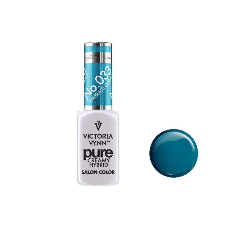 033 Emerald Ocean — Gel polish Pure Creamy 8ml VICTORIA VYNN-Online-Shop-Double Beauty Shop