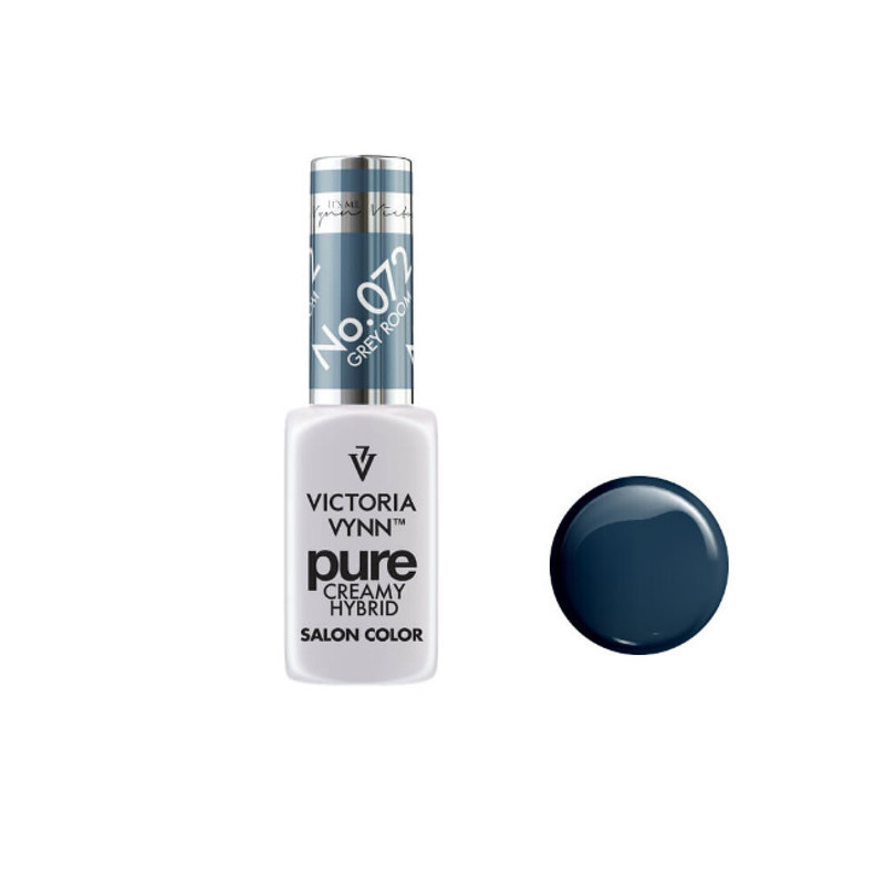 072 Grey Room — Gel polish Pure Creamy 8ml VICTORIA VYNN-Online-Shop-Double Beauty Shop