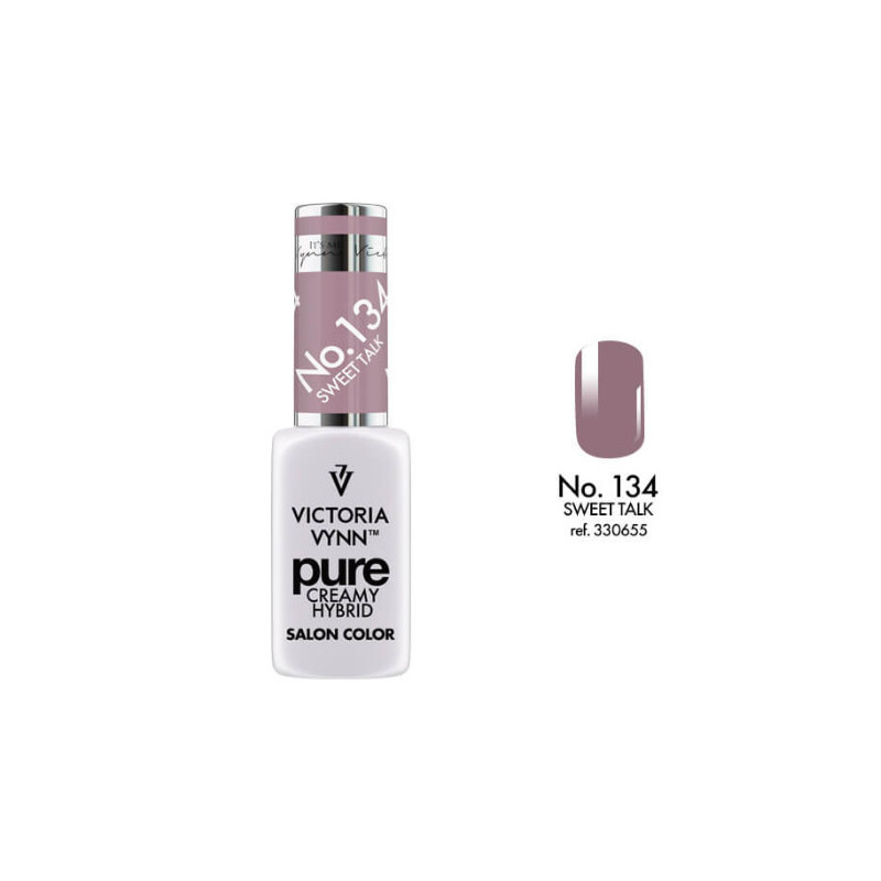 134 Sweet Talk — Gel polish Pure Creamy 8ml VICTORIA VYNN-Online-Shop-Double Beauty Shop