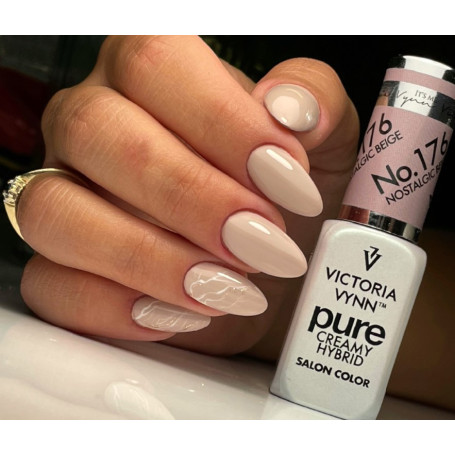 176 Nostalgic Beige — Gel polish Pure Creamy 8ml VICTORIA VYNN