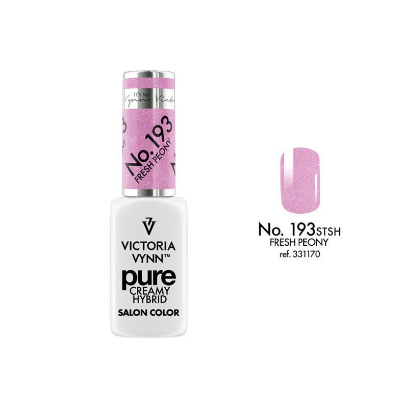 193 Fresh Peony — Gel polish Pure Creamy 8ml VICTORIA VYNN-Online-Shop-Double Beauty Shop