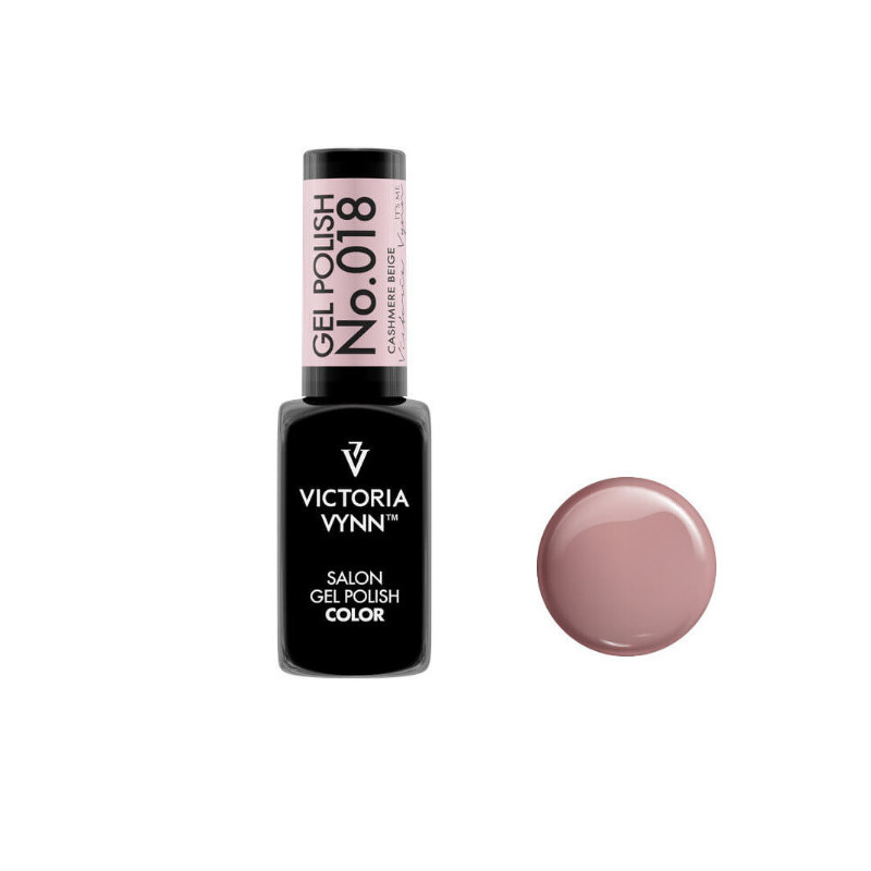 018 Cashmere Beige Gel polish 8ml VICTORIA VYNN-Online-Shop-Double Beauty Shop