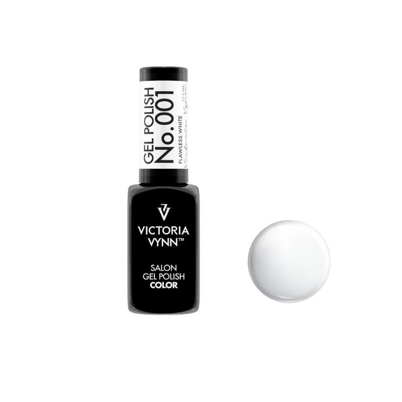 001 Flawless White Gel polish 8ml VICTORIA VYNN-Online-Shop-Double Beauty Shop