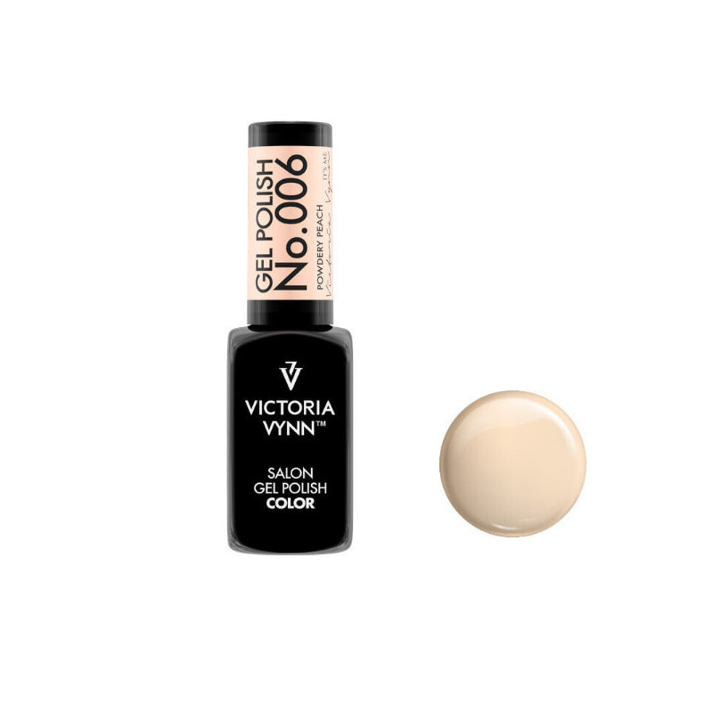 006 Powdery Peach Gel polish 8ml VICTORIA VYNN-Online-Shop-Double Beauty Shop