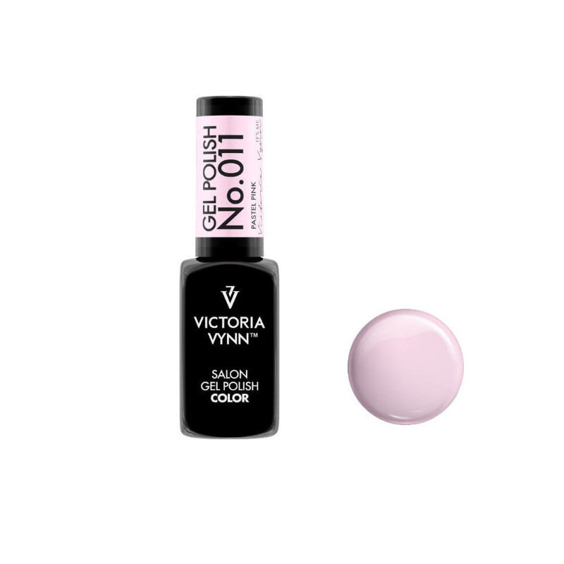 011 Pastel Pink Gel polish 8ml VICTORIA VYNN-Online-Shop-Double Beauty Shop