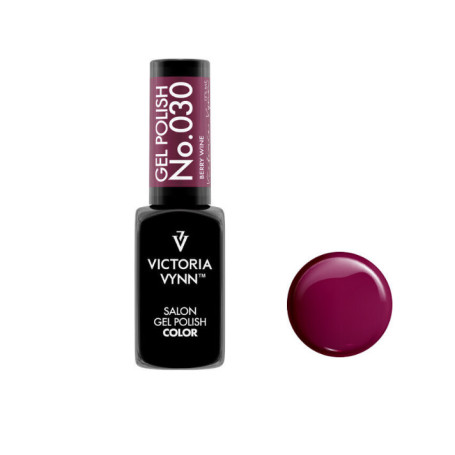 030 Berry Wine Gel polish 8ml VICTORIA VYNN