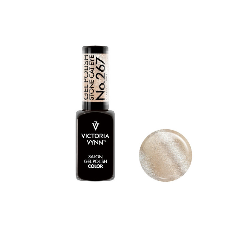 267 Crystal Topaz Stone Cat Eye Gel polish 8ml VICTORIA VYNN-Online-Shop-Double Beauty Shop