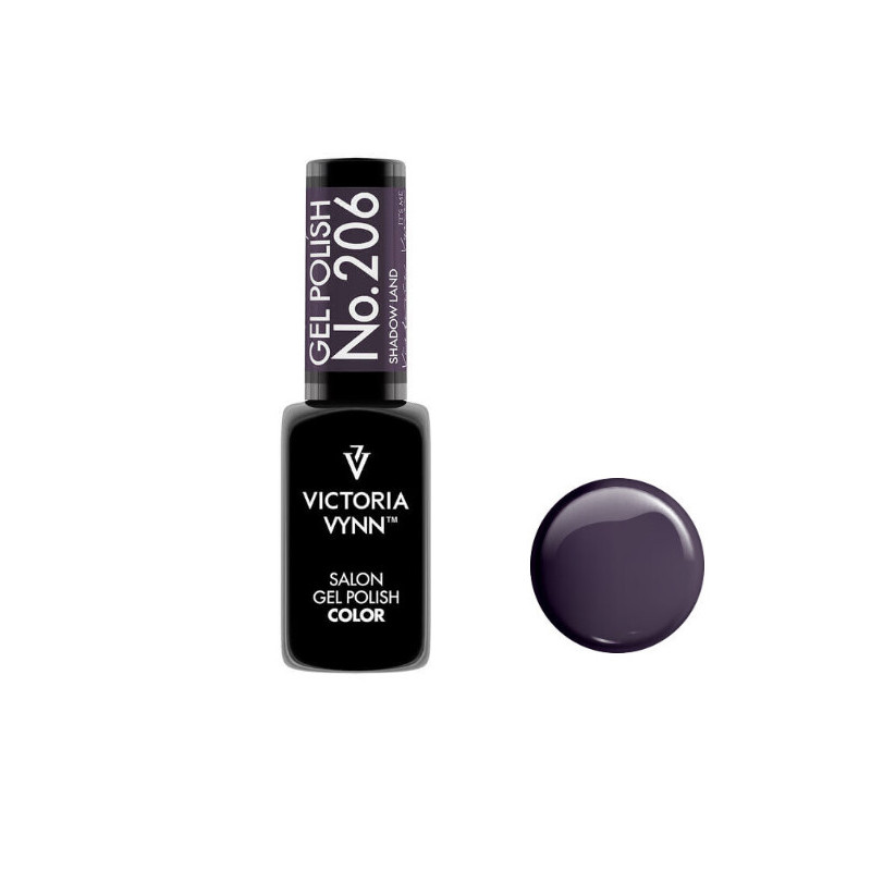 206 Shadow Land Gel polish 8ml VICTORIA VYNN-Online-Shop-Double Beauty Shop