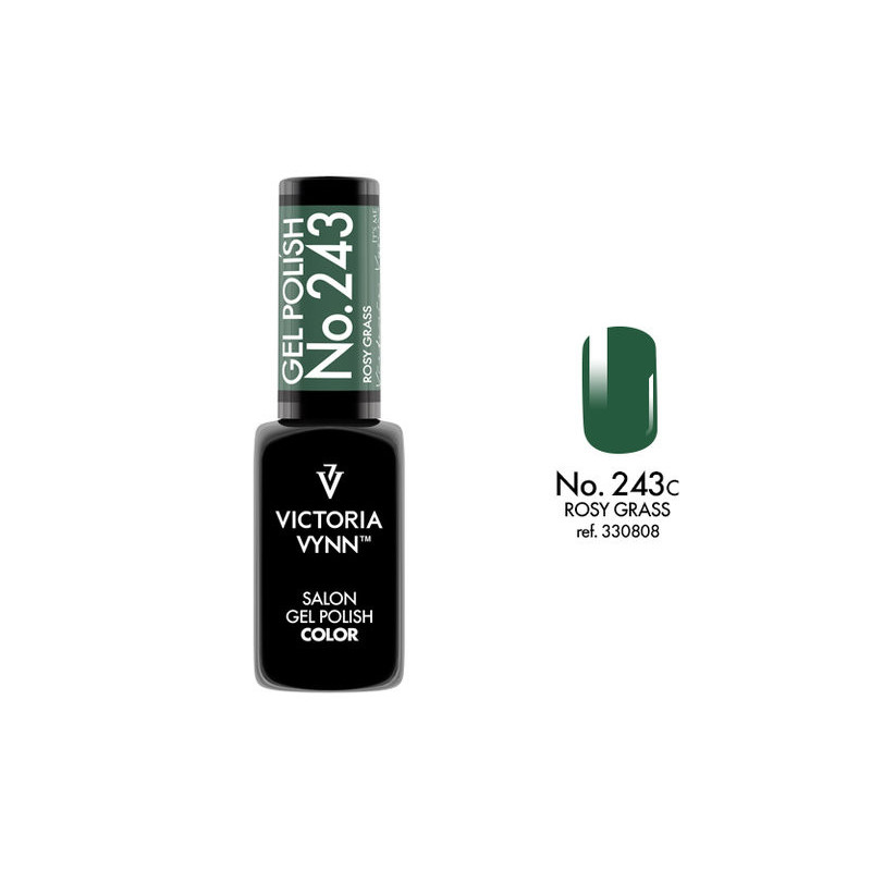243 Rosy Grass Gel polish 8ml VICTORIA VYNN-Online-Shop-Double Beauty Shop