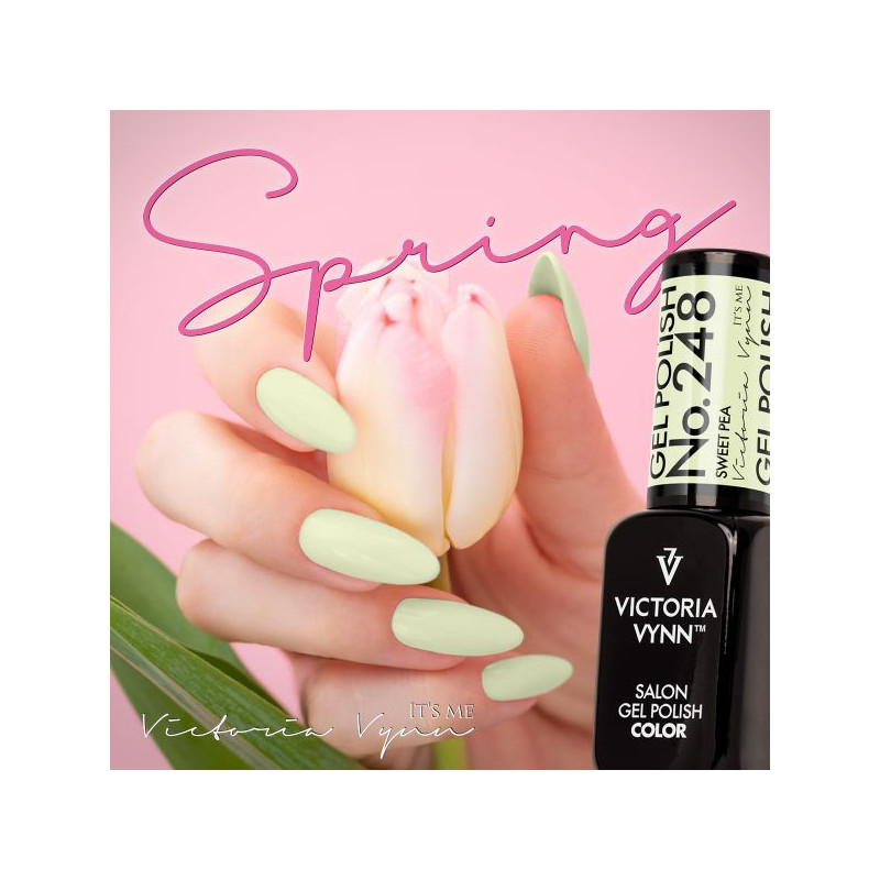 248 Sweet Pea Gel polish 8ml VICTORIA VYNN-Online-Shop-Double Beauty Shop