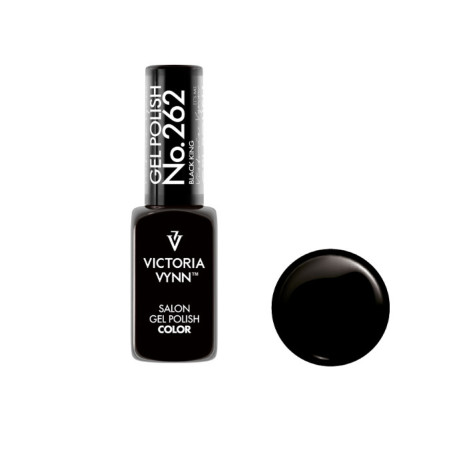262 Black King Gel polish 8ml VICTORIA VYNN