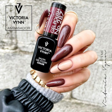 287 Brown Meander Gel polish 8ml VICTORIA VYNN
