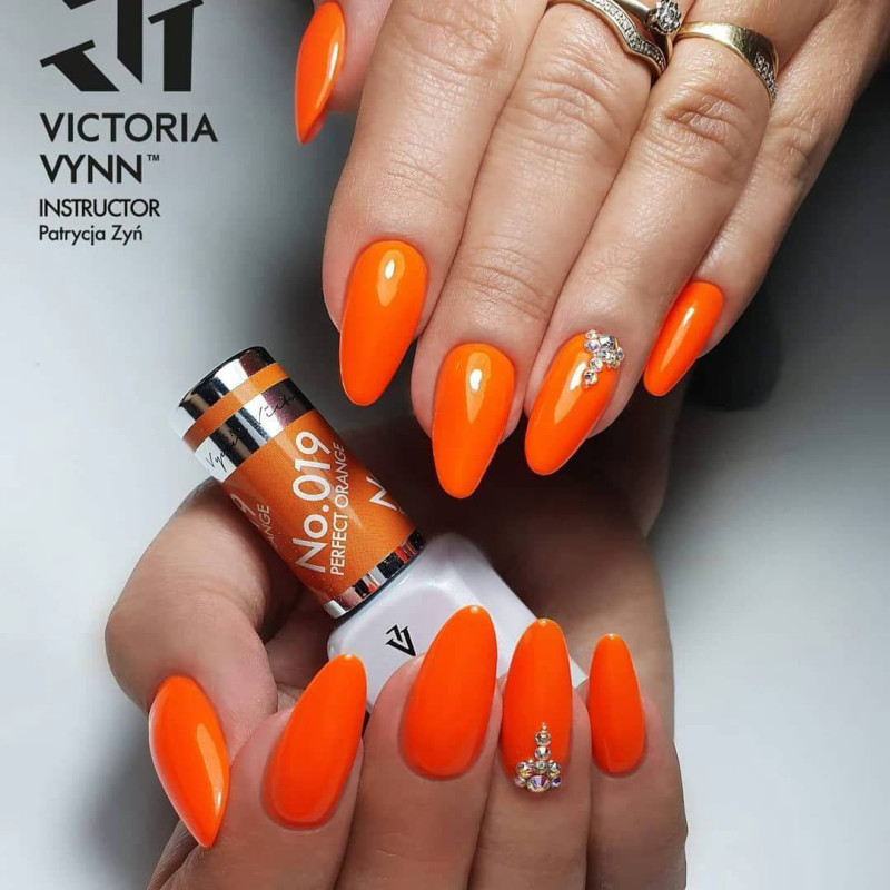 019 Perfect Orange — Gel polish Pure Creamy 8ml VICTORIA VYNN-Online-Shop-Double Beauty Shop