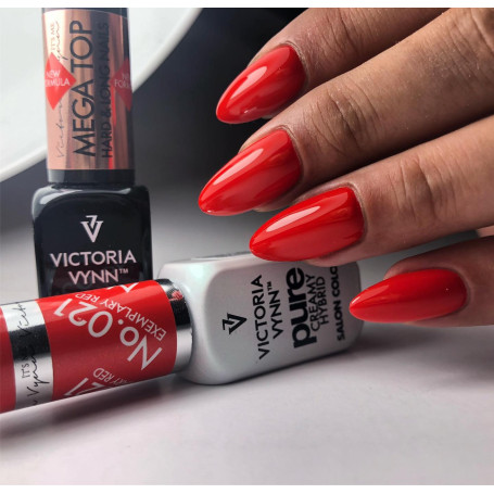 021 Exemplary Red — Gel polish Pure Creamy 8ml VICTORIA VYNN