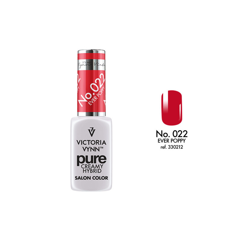 022 Ever Poppy — Gel polish Pure Creamy 8ml VICTORIA VYNN-Online-Shop-Double Beauty Shop