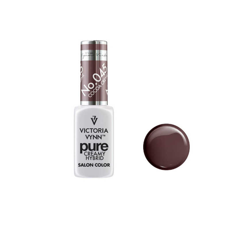 045 Cocoa Creme — Gel polish Pure Creamy 8ml VICTORIA VYNN-Online-Shop-Double Beauty Shop