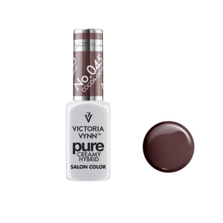 045 Cocoa Creme — Gel polish Pure Creamy 8ml VICTORIA VYNN