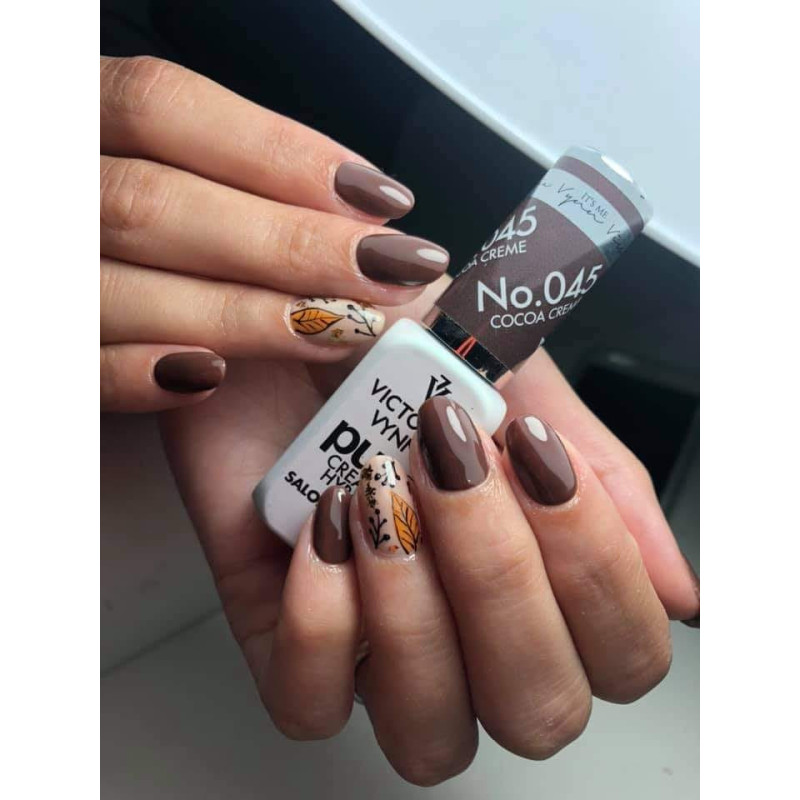 045 Cocoa Creme — Gel polish Pure Creamy 8ml VICTORIA VYNN-Online-Shop-Double Beauty Shop