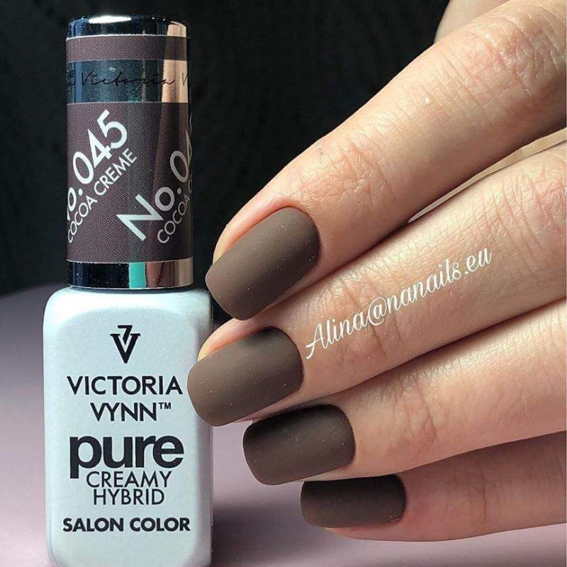 045 Cocoa Creme — Gel polish Pure Creamy 8ml VICTORIA VYNN-Online-Shop-Double Beauty Shop