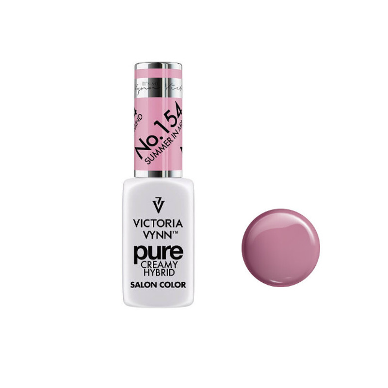 154 Summer in mind — Gel polish Pure Creamy 8ml VICTORIA VYNN-Online-Shop-Double Beauty Shop