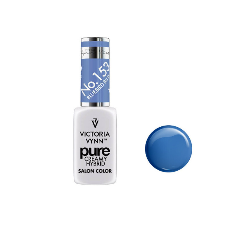 153 Bluebird Blue — Gel polish Pure Creamy 8ml VICTORIA VYNN-Online-Shop-Double Beauty Shop