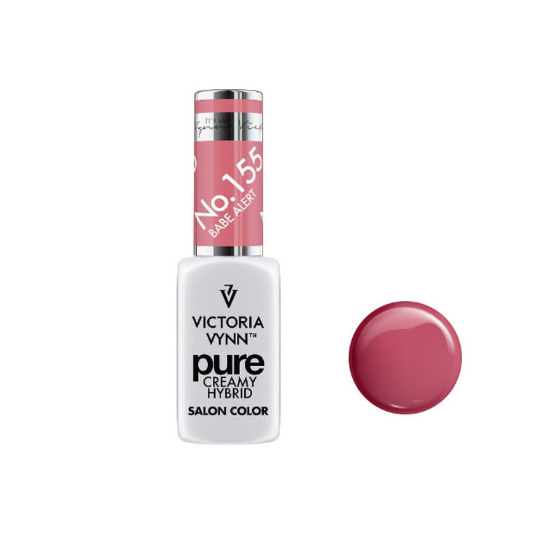 155 Babe Alert — Gel polish Pure Creamy 8ml VICTORIA VYNN-Online-Shop-Double Beauty Shop