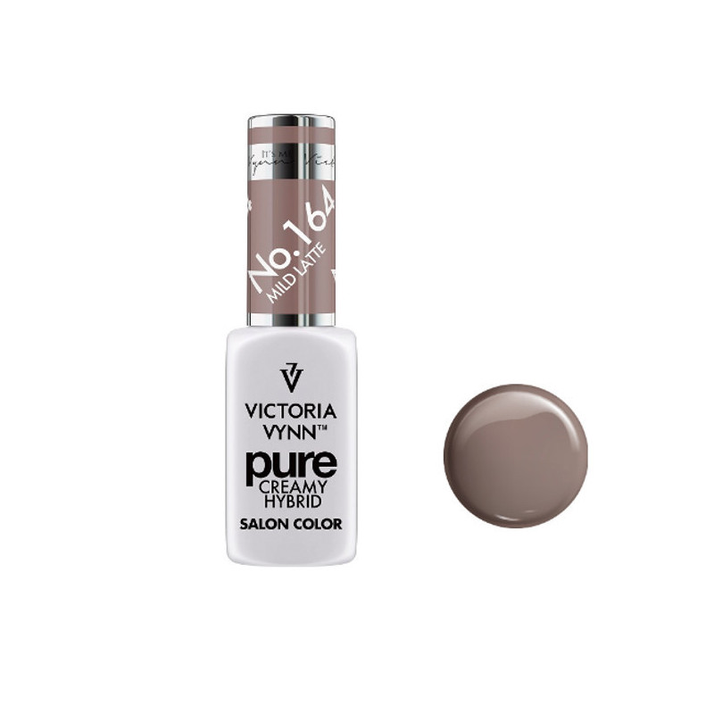 164 Mild Latte — Gel polish Pure Creamy 8ml VICTORIA VYNN-Online-Shop-Double Beauty Shop