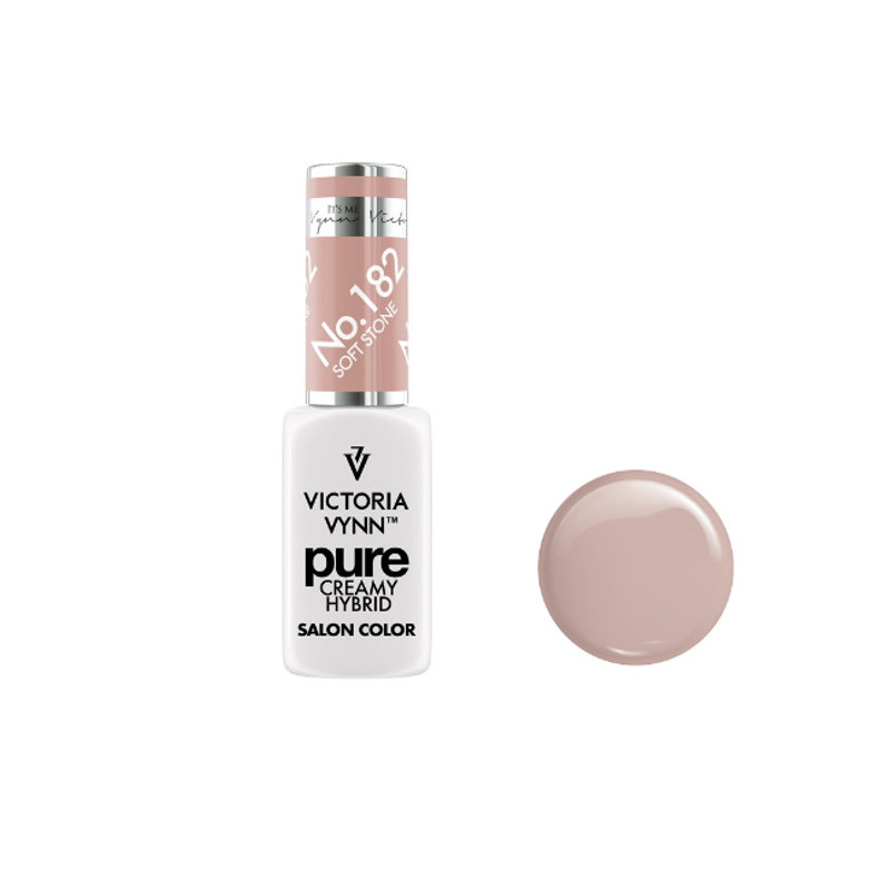182 Soft Stone — Gel polish Pure Creamy 8ml VICTORIA VYNN-Online-Shop-Double Beauty Shop