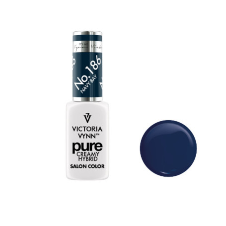 186 Navy Bay — Gel polish Pure Creamy 8ml VICTORIA VYNN