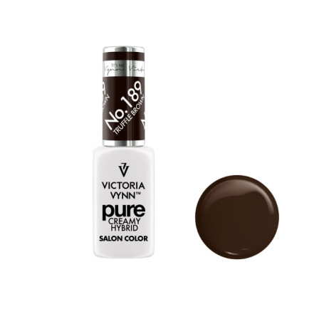 189 Truffle Brown — Gel polish Pure Creamy 8ml VICTORIA VYNN