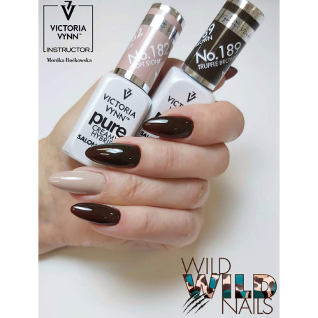 189 Truffle Brown — Gel polish Pure Creamy 8ml VICTORIA VYNN