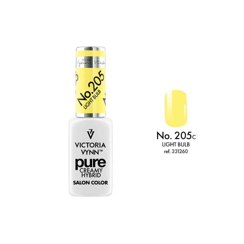 205 Light Bulb — Gel polish Pure Creamy 8ml VICTORIA VYNN-Online-Shop-Double Beauty Shop